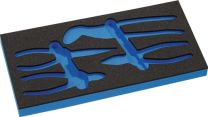 KNIPEX Werkzeugmodul Leereinlage 1/3-Modul 4000 871 292,4-tlg.