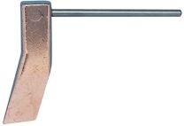 KAYSER Kupferstück Hammerform,gekr.350g