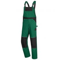 NITRAS MOTION TEX LIGHT, Latzhose, grün/schwarz, STANDARD 100 by OEKO-TEX® - Gr. 24 - 110 - 1 Stück