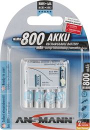 ANSMANN Akkuzelle maxE 1,2 V 800 mAh R03-AAA-Micro HR03 4 4St./Blister