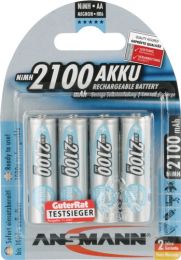 ANSMANN Akkuzelle maxE 1,2 V 2100 mAh R6-AA-Mignon HR6 4 4St./Blister