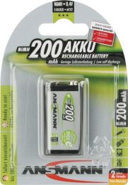 ANSMANN Akkuzelle maxE 8,4 V 200 mAh 9V E-Block HR9V 1 1St./Blister