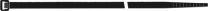 SAPISELCO Kabelbinder L.280mm B.3,5mm PA 6.6 schwarz 100St./Btl.