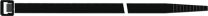 SAPISELCO Kabelbinder L.360mm B.7,5mm PA 6.6 schwarz 100St./Btl.
