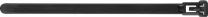 JeCo Kabelbinder L.150mm B.7,6mm PA 6.6 schwarz 100St./Btl.