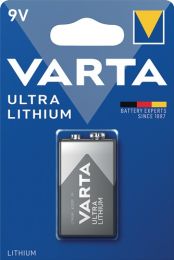 VARTA Batterie ULTRA Lithium 9 V 6LP3146 1150 mAh 6122 1 St./Bl.