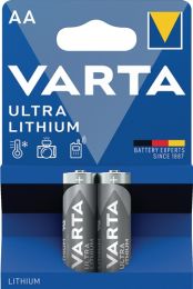 VARTA Batterie ULTRA Lithium 1,5 V AA Mignon 2900 mAh FR14505 6106 2 St./Bl.