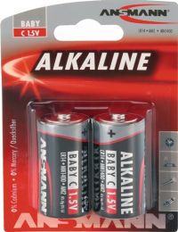 ANSMANN Batterie 1,5 V C-AM2-Baby 7000 mAh LR14 4914 2 St./Bl.