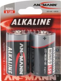ANSMANN Batterie 1,5 V D-AM1-Mono 16000 mAh LR20 4920 2 St./Bl.