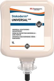 STOKO Hautschutzcreme Stokoderm Univ.PURE 1l unparfümiert ungefärbt Kartusche