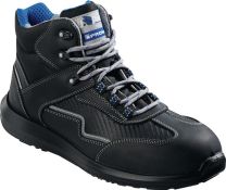 PROMAT Sicherheitsstiefel Juist Gr.41 schwarz Pull-Up Leder/karschiertes Leder