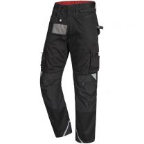 NITRAS MOTION TEX PRO FX, Arbeitshose, lang, schwarz, STANDARD 100 by OEKO-TEX® - Gr. 24-110 - 1 Stück
