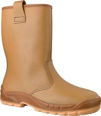 U.POWER Winterschlupfstiefel Jalartic SAS Gr.40 beige AP-23-Leder S3 SRC EN20345