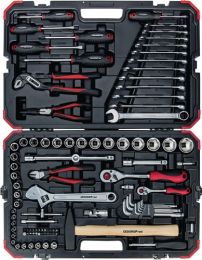 GEDORE RED Steckschlüssel-/Handwerkzeugkoffer R4600 3100 100-tlg.SW 4-32mm