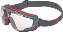 3M Vollsichtschutzbrille GoggleGear GG501V EN 166 Rahmen grau,Gläser klar PC