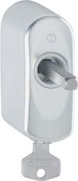 HOPPE Rosette EUS950S 100NM Edelstahl matt 43 mm SecuSelect® / Secu100® / Secustik® abschließbar