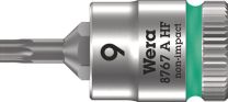 WERA Steckschlüsseleinsatz 8767 A HF TORX® 1/4 Zoll T9 L.28mm