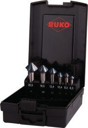RUKO Kegelsenkersatz DIN 335 90Grad ULTIMATECUT 6,3-20,5mm HSSE-Co 5 RUnaTEC 6-tlg.