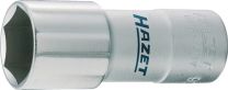 HAZET Steckschlüsseleinsatz 900MGT für Zündkerzen 1/2 Zoll SW 20,8 mm 6-kant 68 mm