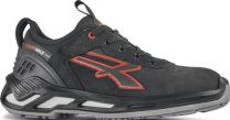 U.POWER Sicherheitsschuh TUCKER Gr.46 schwarz/rot S3 CI SRC ESD EN20345 Leder