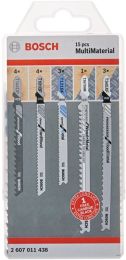 BOSCH Stichsägeblatt-Set JSB Multi-Material 15-tlg.Multi-Material