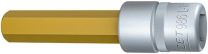 HAZET Steckschlüsseleinsatz 986L-14 1/2 ? Innen-6-kant Schlüsselweite 14 mm Länge 100 mm