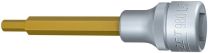 HAZET Steckschlüsseleinsatz 986L-5 1/2 ? Innen-6-kant Schlüsselweite 5 mm Länge 100 mm
