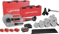 ROTHENBERGER Akkurohrbiegegeräteset ROBEND® 4000 E 1/2-5/8-3/4-7/8-1 1/8 Zoll
