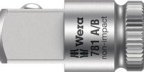 WERA Vergrößerungsstück 781 A 1/4 Antr.1/4 Zoll Abtrieb 3/8 Zoll L.25,2mm