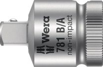 WERA Reduzierstück 781 B 3/8 Antriebs-4-KT.3/8 Zoll Abtriebs-4-KT.1/4 Zoll L.27,0mm