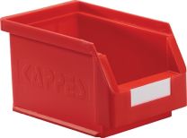 KAPPES Sichtlagerkasten L230xB140xH130mm PE rot