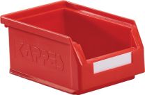 KAPPES Sichtlagerkasten L160xB105xH75mm PE rot