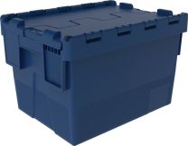 JeCo Mehrwegbehälter L400xB300xH264mm blau Wände u.BD geschl.