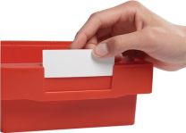 LA-KA-PE Etikett weiß f.Regalkästen B.93mm