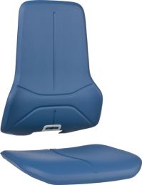 BIMOS Wechselpolster Integralschaum blau passend für Sitz und Rückenlehne