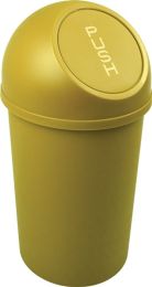 HELIT Abfallbehälter H490xØ253mm 13l gelb