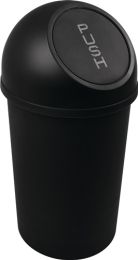 HELIT Abfallbehälter H490xØ253mm 13l schwarz