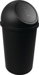 HELIT Abfallbehälter H615xØ312mm 25l schwarz