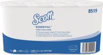 SCOTT Toilettenpapier ® ESSENTIAL 8519 2-lagig,Kleinrollen 64 RL a 350 Blätter