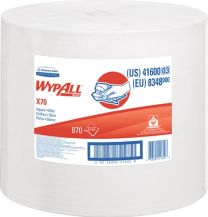 KIMBERLY-CLARK Reinigungstuch WypAll® X70 8348 L315xB310ca.mm weiß 1-lagig