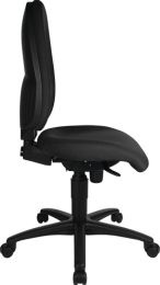 TOPSTAR Bürodrehstuhl mit Synchrontechnik schwarz 450-550 mm ohne Armlehnen