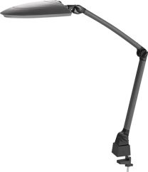 JeCo Schreibtischlampe Ku.schwarz/anthrazit m.Standfuß m.LED