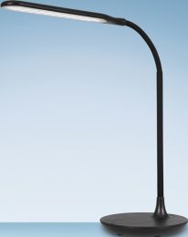 HANSA Akku-Schreibtischleuchte LED Move ABS,Silik.schwarz H.400mm m.Standfuß LED