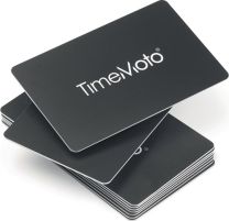 TIMEMOTO Ausweis RF-100 25 Karten Kreditkartenformat 25St./Pack