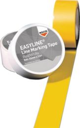 ROCOL Bodenmarkierungsband Easy Tape PVC gelb L.33m B.50mm Rl.