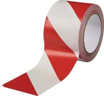 ROCOL Bodenmarkierungsband Easy Tape PVC rot/weiß L.33m B.75mm Rl.