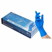 NITRAS TOUGH GRIP N 300, Nitril-Einmalhandschuhe, blau, EN ISO 374 - Gr. S-2XL - 1 Box