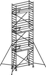 Hymer Fahrgerüst mit Ausleger, mit Comfortaufbau, Reichhöhe 8,40 m, Art-Nr. 837108