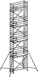 Hymer Fahrgerüst mit Ausleger, mit Comfortaufbau, Reichhöhe 10,40 m, Art-Nr. 837110