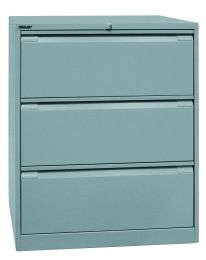 BISLEY Hängeregistraturschrank BxTxH 800x622x1016 mm, silber, DF3355